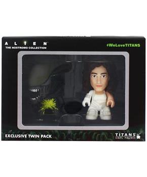 Alien Titan 3" Vinyl Figure 2-Pack: Pre-Suit Ripley & Acid Alien
