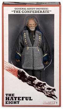 The Hateful Eight Movie 8" Action Figure General Sandy Smithers " The Confederate"