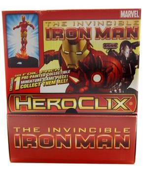 Heroclix Marvel Invincible Iron Man Gravity Feed Figure Blind Pack