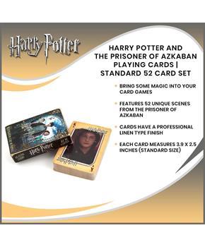 Harry Potter And The Prisoner Of Azkaban Playing Cards | Standard 52 Card Set