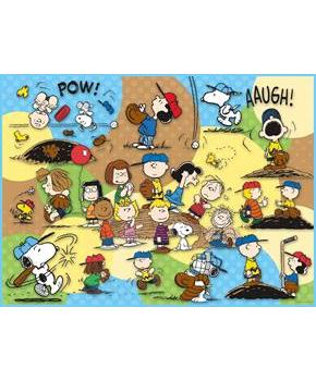 Peanuts Baseball 500 Piece Jigsaw Puzzle