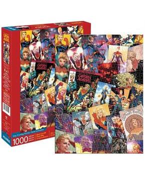 Marvel Captain Marvel Collage 1000 Piece Jigsaw Puzzle