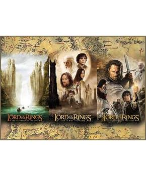 The Lord of the Rings Triptych 1000 Piece Jigsaw Puzzle
