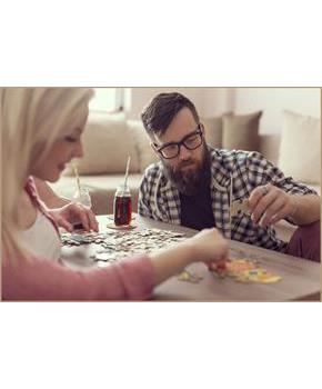 Friends Milkshake 1000 Piece Slim Jigsaw Puzzle