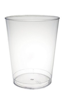 Clear Plastic Tumbler Glasses 10 oz 20 Count