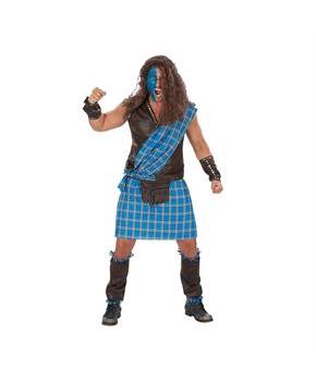 Scottish Warrior Adult Costume One Size