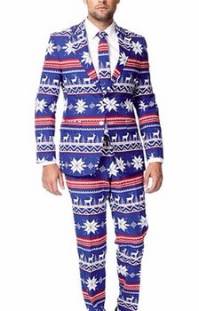The Rudolph Men's Christmas Costume Suit