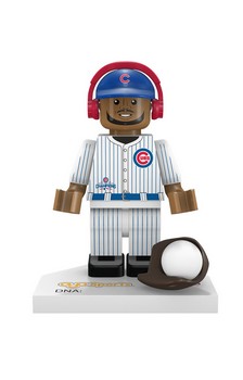 Chicago Cubs 2016 World Series Champions Dexter Fowler #24 Minifigure