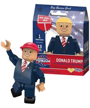 Donald Trump 45th President OYO American Pride Minifigure