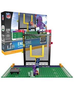 NFL Minnesota Super Bowl 52 Endzone Oyo Minifigure Playset