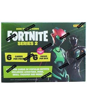 Fortnite Series 2 Trading Cards Blaster Box | 6 Packs