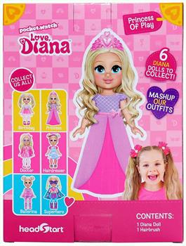 Love Diana 6 Inch Fashion Doll | Princess of Play Diana