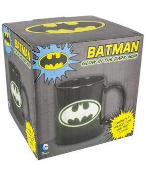 DC Comics Glow in the Dark Batman Logo 10oz. Ceramic Mug