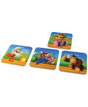 Super Mario Bros. 3D 4-Piece Coaster Set