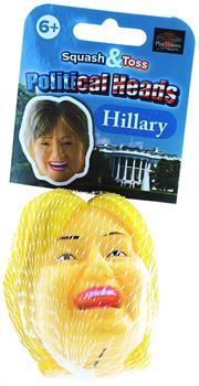 Squash and Toss Stress Ball: Hillary Clinton