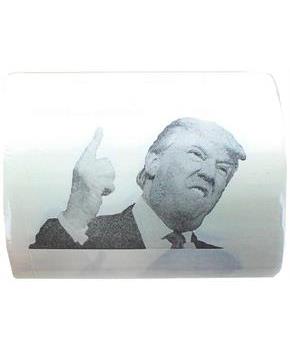 Tissue Time Donald Trump Novelty Toilet Paper | One Roll