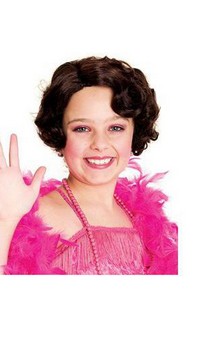 20'S Flapper Child Costume Wig