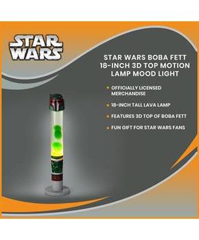 Star Wars Boba Fett 18-Inch 3D Top Motion Lamp Mood Light