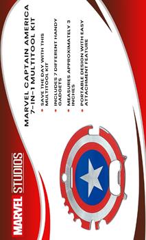 Marvel Captain America 7-In-1 Multitool Kit