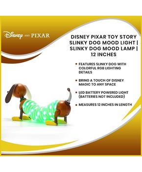Disney Pixar Toy Story Slinky Dog Mood Light | Slinky Dog Mood Lamp | 12 Inches