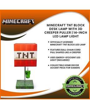 Minecraft Creeper LED Mood Light  Creeper Minecraft Mood Lighting