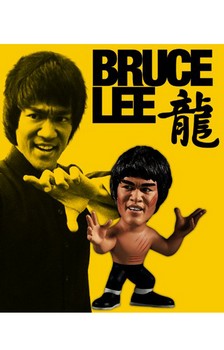 Bruce Lee Enter The Dragon 5" Vinyl Figure Shirtless