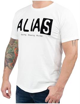 Alias Logo Men's White T-Shirt