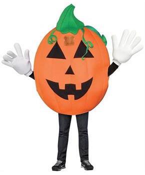 Pumpkin Mascot Adult Costume