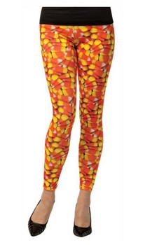 Candy Corn Leggings Adult Costume Accessory