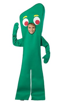 Gumby Open Face Costume Child