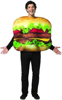 Get Real Cheeseburger Costume Adult