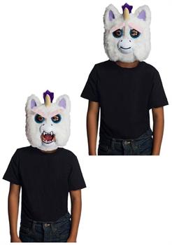 Feisty Pets Glenda Glitterpoop Unicorn Child Costume Mask