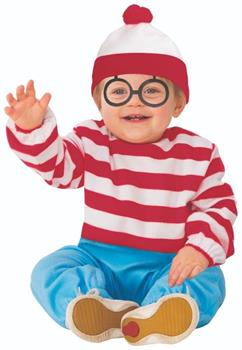 Where's Waldo Toddler Onesie Costume