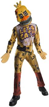 Five Nights At Freddy's Nightmare Chica Costume Child