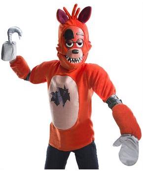 Five Nights At Freddy's Foxy Costume Top Child