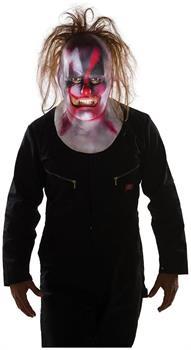 Slipknot Clown Full Costume Mask w/ Hair One Size