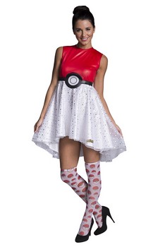 Pokemon Pokeball Women's Costume Dress