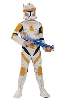 Star Wars Animated Clonetrooper Commander Cody Child Costume