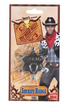 Sheriff Badge Costume Accessory