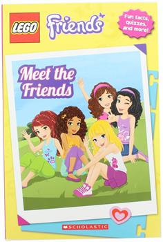 LEGO Friends: Meet the Friends Paperback Book