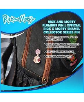 Rick and Morty Plumbus Pin | Official Rick & Morty Enamel Collector Series Pin