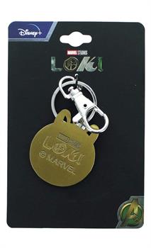 Marvel Loki Key Chain Base Metal And Enamel 4x3.5cm