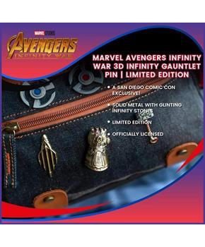 Marvel Avengers Infinity War 3D Infinity Gauntlet Pin | Limited Edition