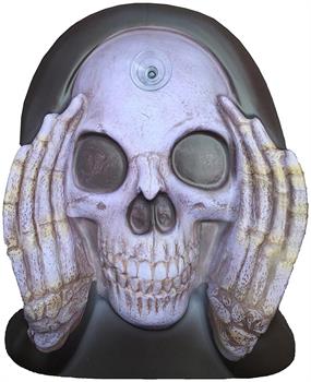 Scary Peeper Reaper Window Cling Halloween Decoration