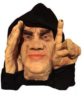 Scary Peeper Motion Activated Tapping Peeper Decoration
