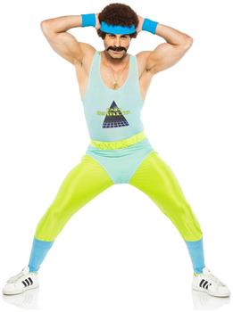 80's Gym Instructor Adult Costume