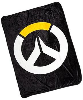 Overwatch Logo Lightweight Fleece Throw Blanket | 45 x 60 Inches