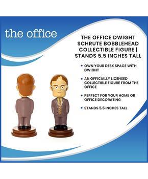 The Office Dwight Schrute Bobblehead Collectible Figure | Stands 5.5 Inches Tall