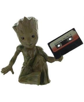 Guardians of the Galaxy Baby Groot w/ Mix Tape 3D Magnet