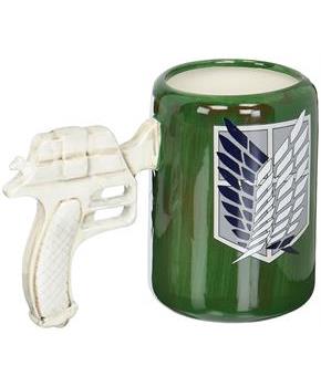 Attack on Titan: 3D Maneuvering Gear Handle Molded Mug